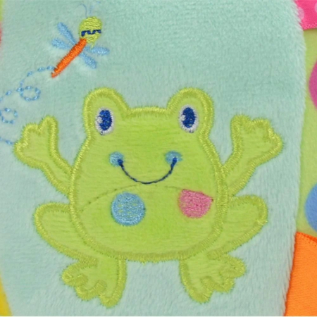 Minge senzoriala pentru bebelusi, Broasca, multicolor [3]