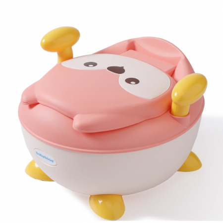 Olita pentru Copii,Compartiment Detasabil, cu Capac, model Vulpe Roz [3]