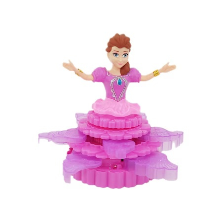 Papusa printesa cu lumini si muzica, 23 cm [0]