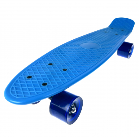 Penny Board ABEC-7, 56 cm, Albastru, Toyska [2]