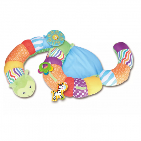 Perna multifunctionala 2 in 1 pentru bebelusi Omida, Prop a Pillar, multicolor [1]