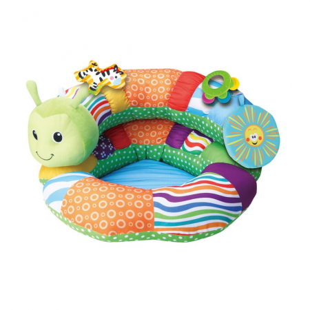 Centre activitati - Perna multifunctionala 2 in 1 pentru bebelusi Omida, Prop a Pillar, multicolor