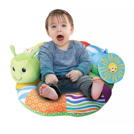 Perna multifunctionala 2 in 1 pentru bebelusi Omida, Prop a Pillar, multicolor [2]