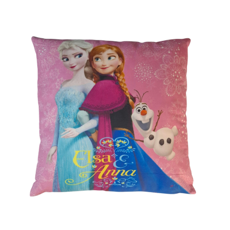 Perne din plus - Perna pentru copii Frozen, 40x40 cm, multicolor, model D