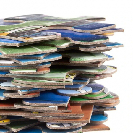 Puzzle Jumbo Ferma, 48 piese, multicolor [2]