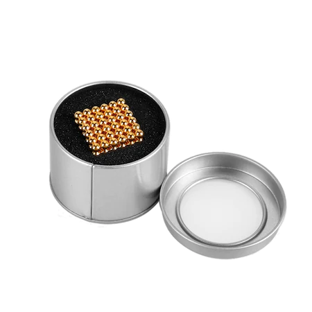 Bile Magnetice AntiStres Neocube, auriu gold, 5 mm, 216 piese MagCub® [4]