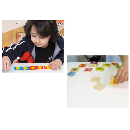 Joc Montessori de memorie si asociere Onshine, 32 de piese [5]