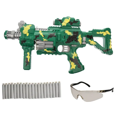 Pusca automata Fantastic Elite Blaster, gloante cu ventuze din spuma, multicolor [0]