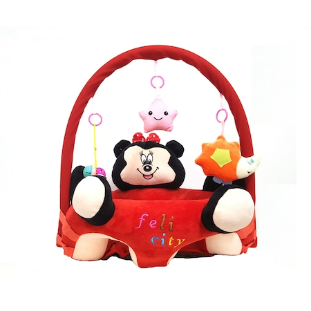Fotoliu Din Plus Pentru Bebelusi Cu Activitati, Minnie Mouse [2]