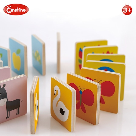Joc Montessori de memorie si asociere Onshine, 32 de piese [3]