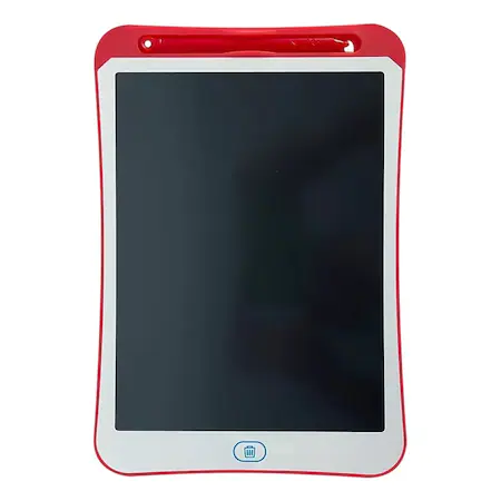 Tableta grafica LCD pentru notite si desene cu stergere automata 8.5 Inch, rosu [0]