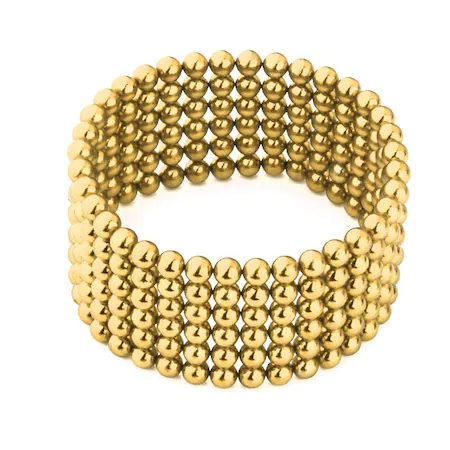 Bile Magnetice AntiStres Neocube, auriu gold, 5 mm, 216 piese MagCub® [5]