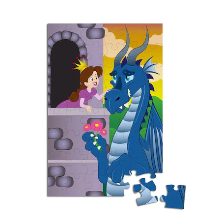 Puzzle Jumbo Fairy Tale, 48 piese mari [0]