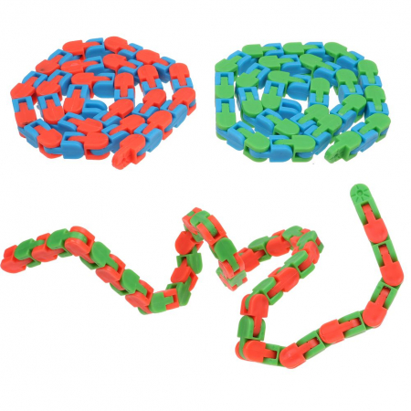 Set 3 Jucarii senzoriale antistres, 72 piese creative, Fidget puzzle de decompresie, multicolor [0]