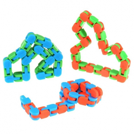 Set 3 Jucarii senzoriale antistres, 72 piese creative, Fidget puzzle de decompresie, multicolor [1]