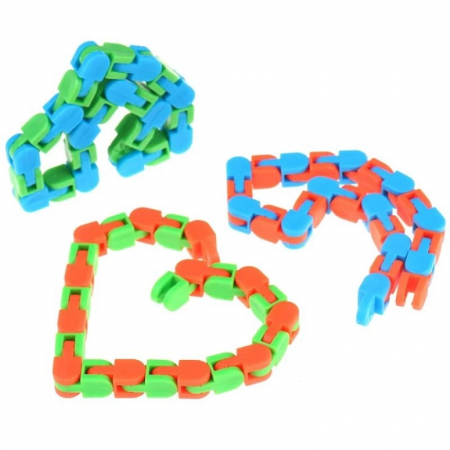 Set 3 Jucarii senzoriale antistres, 72 piese creative, Fidget puzzle de decompresie, multicolor [2]