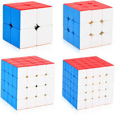 Set 4 Cuburi Rubik, multicolor [1]