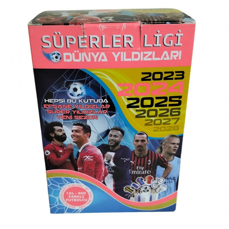 Set 400 cartonase Fotbalisti Super League World Stars 2023, multicolor [0]