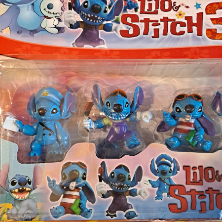 Set 6 figurine Lilo & Stitch 3, multicolor, 6 cm [1]