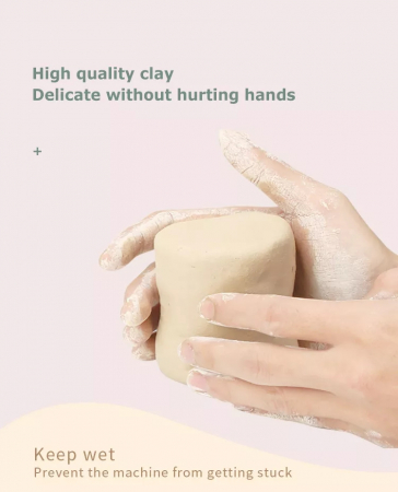 Set Atelier de Olarit si Pictat pentru copii cu Vopsele, Lut si Accesorii, 22 piese, albastru [3]