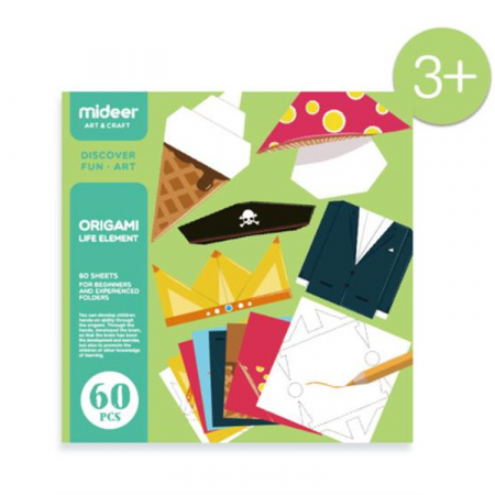 Set creativ Origami Life Element, 60 pcs, multicolor [1]