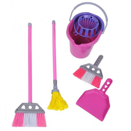 Set de curatenie pentru copii cu accesorii, 5 piese, multicolor [1]