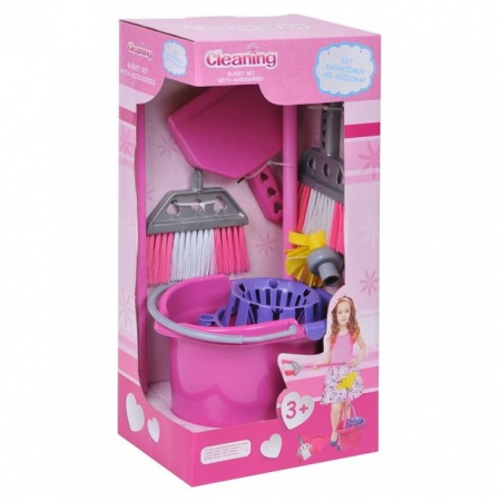 Set de curatenie pentru copii cu accesorii, 5 piese, multicolor [0]