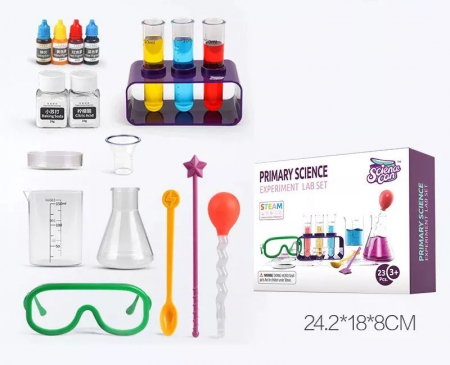 Set de joaca Laboratorul de Chimie, 23 pcs, multicolor [1]