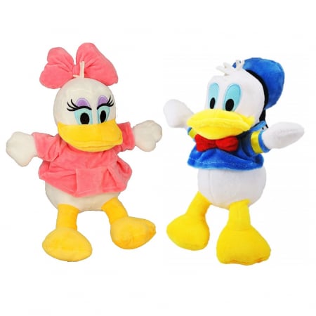 Set mascote de plus Donald si Daisy, 25 cm, multicolor [0]