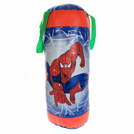 Set sac de box de jucarie si manusi pentru copii Spiderman, 52 cm [2]