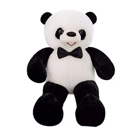 Urs Panda din plus cu papion, 110 cm [3]