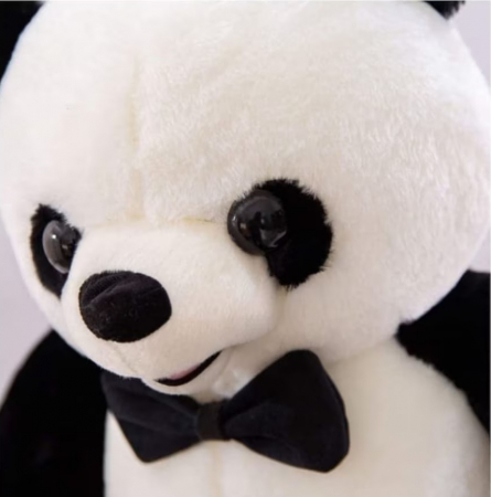 Urs Panda din plus cu papion, 110 cm [2]