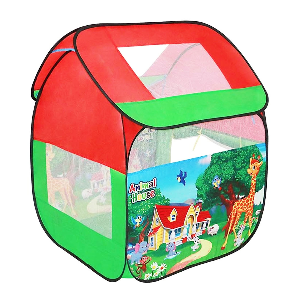 Cort de joaca Pop Up Gradina Zoologica, multicolor [1]