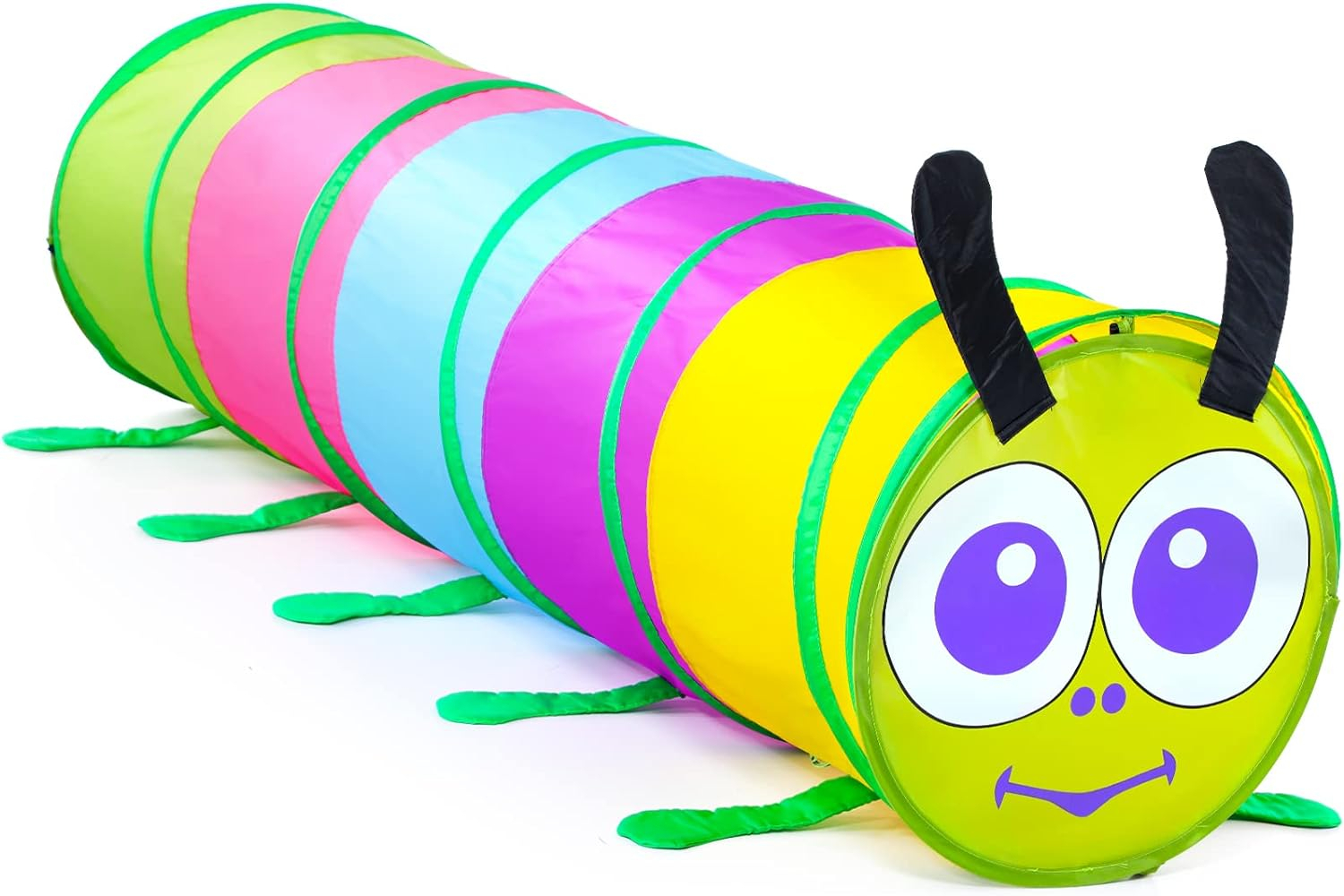 Cort de joaca tunel, Omida Colorata, multicolor [4]