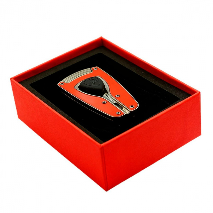Brichetă de lux Lamborghini Forza roșie, în cutie personalizată cadou [6]