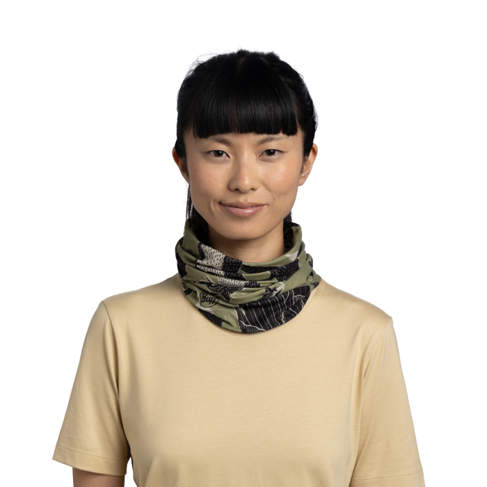 Bandana BUFF Coolnet UV+ RUB CHOMP KHAKI [3]