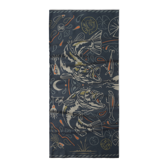 Bandana BUFF Coolnet UV LARGEMOUTH NAVY [2]