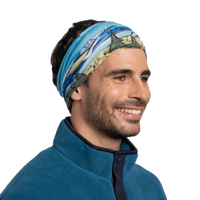 Bandana BUFF Coolnet UV+ GLACIER [5]