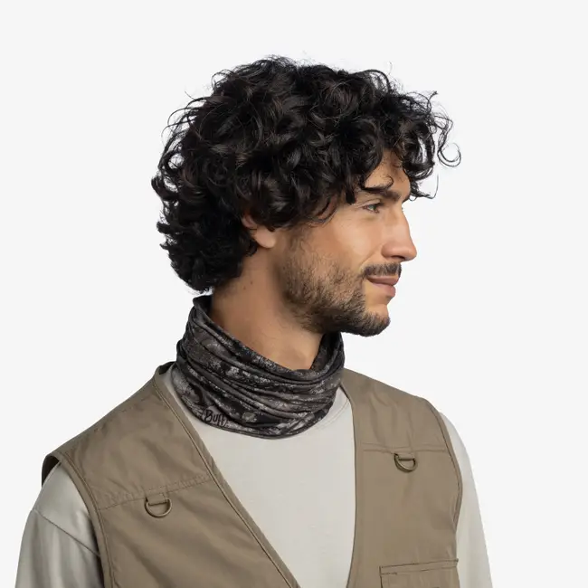 Bandana BUFF Coolnet UV+ REAL TREE ASPECT Graphite [4]