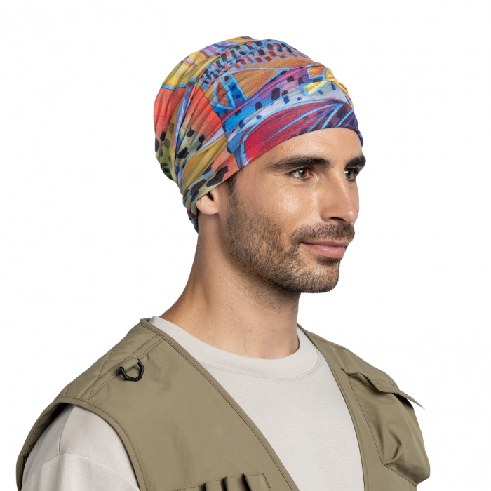 Bandana BUFF Coolnet UV+ TROUT Confeti [4]