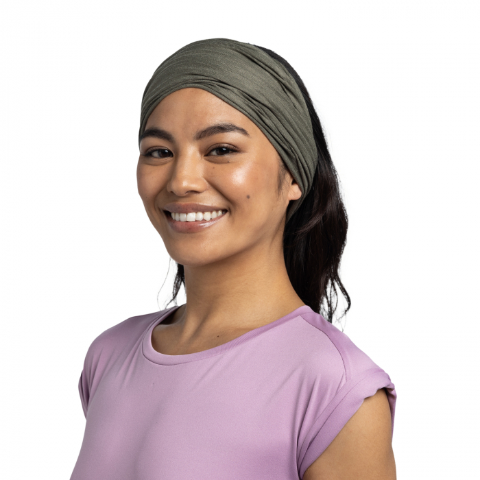 Bandana BUFF Coolnet UV+ SOLID Khaki [4]