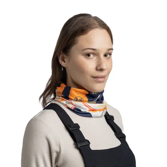 Bandana BUFF Original EcoStretch adulti Iven Midnight Navy [2]