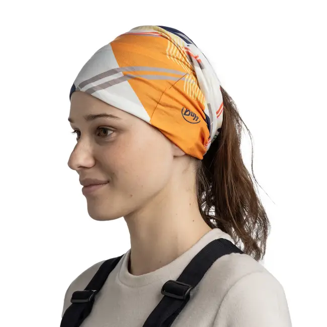 Bandana BUFF Original EcoStretch adulti Iven Midnight Navy [4]