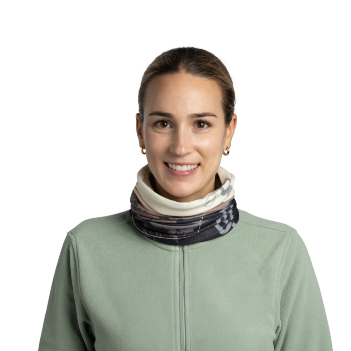 Bandana BUFF Original EcoStretch adulti TRE CIME PEAK DARK BROWN [3]