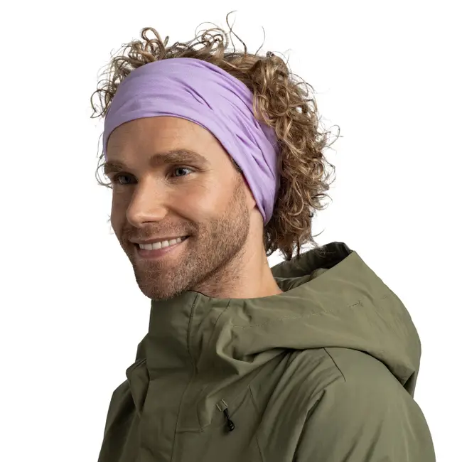 Bandana BUFF Original EcoStretch adulti SOLID Grape Ice [2]