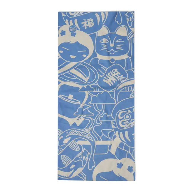 Bandana BUFF Original EcoStretch adulti XASAKU WASHE BLUE [1]