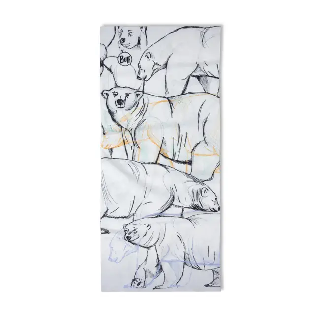 Bandana copii Original EcoStretch Bargy White [1]