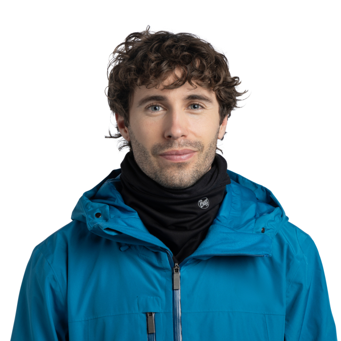Bandana pentru adulti BUFF WindProof SOLID P BLACK [2]