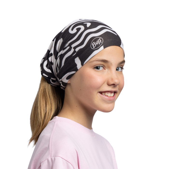 Bandana pentru copii Buff COOLNET UV PAMPANI BLACK [4]