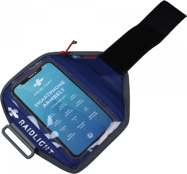 Husa telefon Raidlight SMARTPHONE ARMBELT Dark blue grey [1]